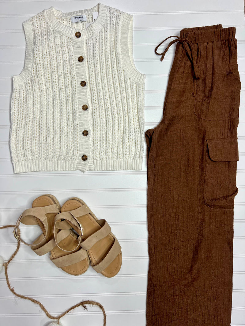 Straight Leg Cargo Pants