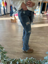 Destroyed Straight Fit Jeans by Judy Blue