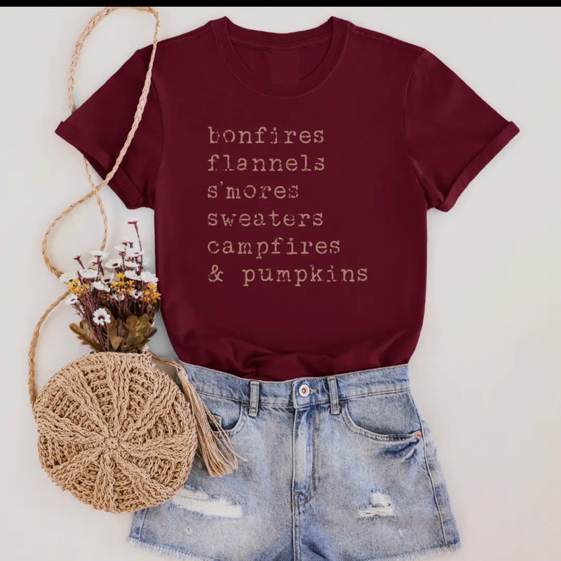 Fall Favorities Graphic T - IN STOCK