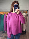 Fall Favorite Long Sleeve in Plum