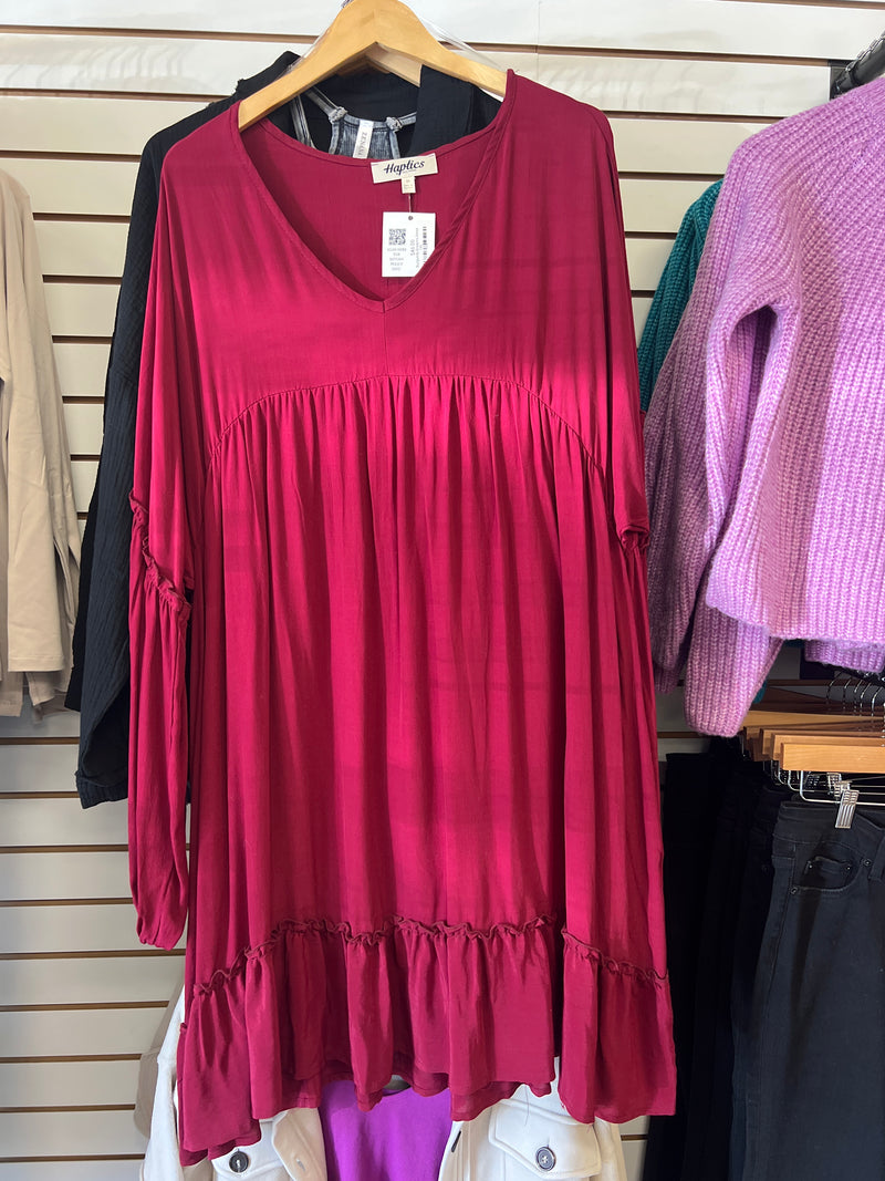 Burgundy Dreams Dress