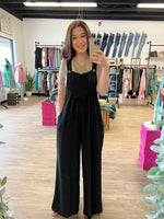 The Marina Black Overall