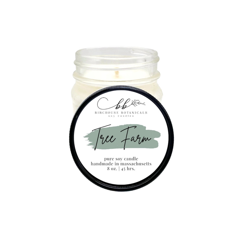 Tree Farm Birchouse Botanicals 8oz Soy Candle