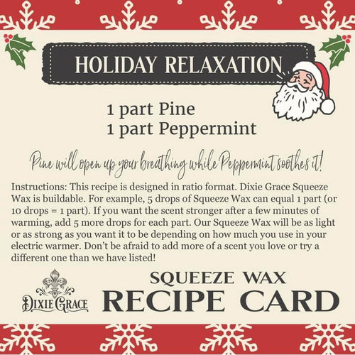 Christmas Squeeze Wax (6 scents)-Home Decor-The Gray Barn Boutique, Templeton Massachusetts