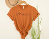 "Come, We Fly" Graphic Tee in Pumpkin Color-The Gray Barn Boutique, Templeton Massachusetts