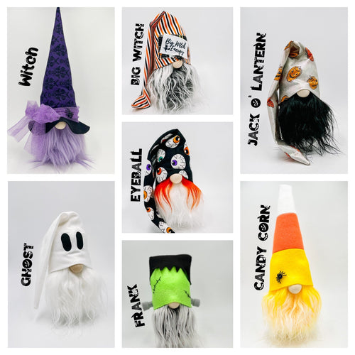 Halloween 2022 Gnomes-The Gray Barn Boutique, Templeton Massachusetts