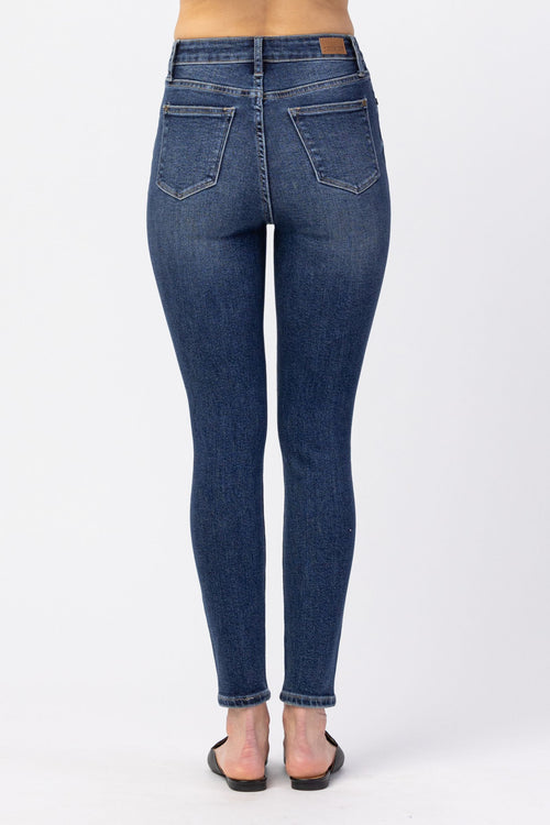 Front Yoke Skinny Jeans by Judy Blue