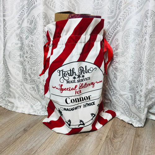 Santa Sacks-The Gray Barn Boutique, Templeton Massachusetts