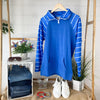 ShortZip Pullover - Blue Stripe-Half Zip-The Gray Barn Boutique, Templeton Massachusetts