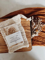 Sisal Natural Soap Bag-Bar Soap-The Gray Barn Boutique, Templeton Massachusetts