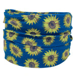 Tube Turban Headband - Sunflowers