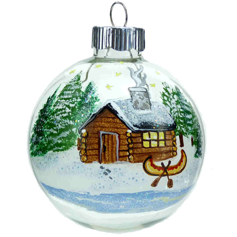 Log Cabin Ornament