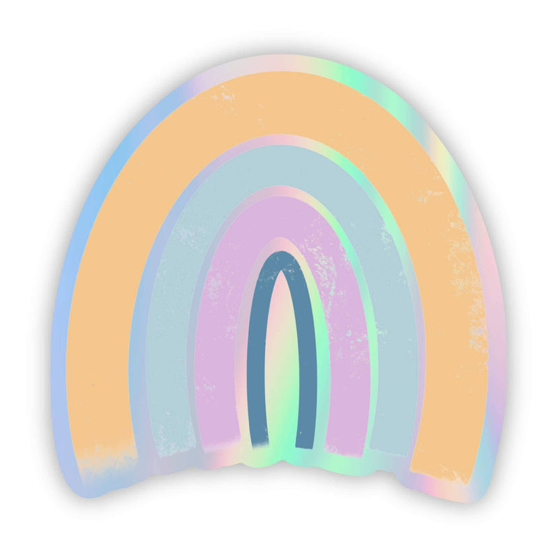 Holographic Pastel Rainbow Sticker