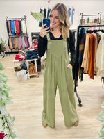 The Marina Army Green Overall