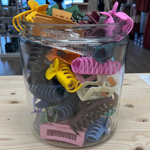 Assorted Claw Clips-The Gray Barn Boutique, Templeton Massachusetts