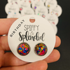 Confetti Stud Earrings-Accessories-The Gray Barn Boutique, Templeton Massachusetts